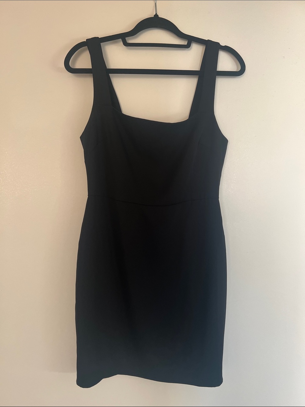 Babaton Black Mini Sheath Dress